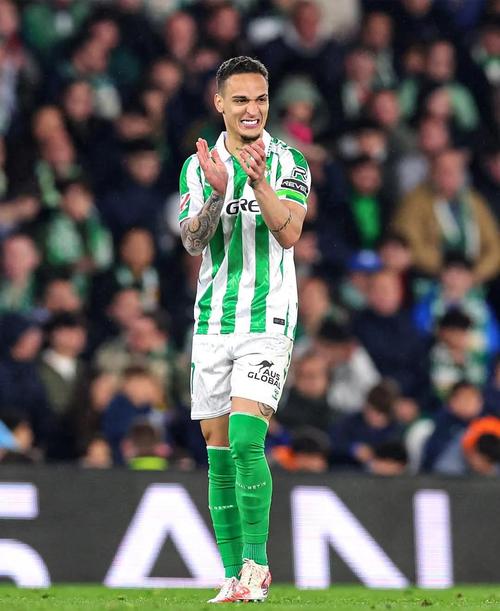 安东尼自贝蒂斯首秀以来参与23球，同期为西甲球员第六多